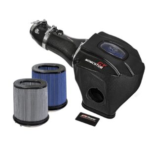 aFe Power AFE-52-72205-CF Black Series Carbon Fiber Cold Air Intake System w/ Pro 5R & Pro DRY S Filters Dodge Challenger/Charger SRT Hellcat 17-18 V8-6.2L (sc) HEMI