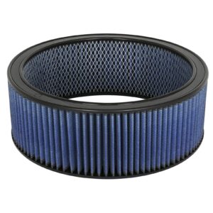 aFe Power AFE-10-20014 Magnum FLOW Round Racing Air Filter w/ Pro 5R Media 14 IN OD x 12 IN ID x 5 IN H w/ Expanded Metal