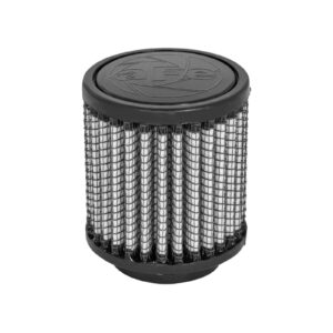 aFe Power AFE-18-01005 Magnum FLOW Crankcase Vent Filter w/ Pro DRY S Media 1 IN F x 2-1/2 IN B x 2-1/2 IN T x 2-1/8 IN H
