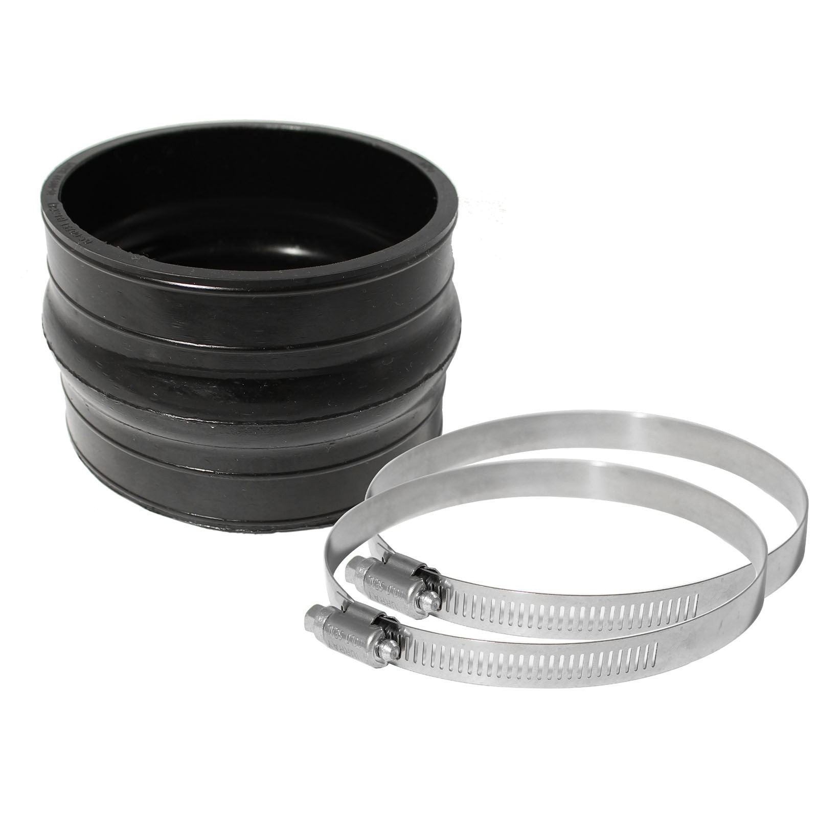 Magnum FORCE AFE-59-00001 Cold Air Intake System Replacement Coupling Kit (4-1/4 IN ID x 3 IN L) Straight Coupler w/ Hump - Black