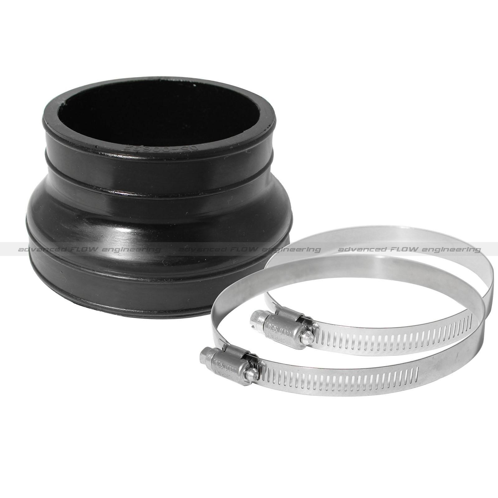 Magnum FORCE AFE-59-00005 Cold Air Intake System Spare Parts Kit (4-3/8 IN ID to 3-1/2 IN ID x 2-3/4 IN L) Straight Reducing Coupler - Black