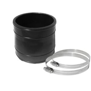 Magnum FORCE AFE-59-00013 Cold Air Intake System Spare Parts Kit (3-1/8 IN ID to 2-15/16 IN ID x 3 IN L) Straight Reducing Coupler - Black