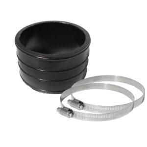 Magnum FORCE AFE-59-00014 Cold Air Intake System Spare Parts Kit (3 IN ID x 2 IN L) Straight Coupler - Black