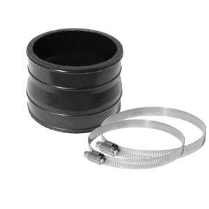 Magnum FORCE AFE-59-00015 Cold Air Intake System Spare Parts Kit (3-1/4 IN to 3 IN ID x 2-1/2 IN L) Straight Reducing Coupler - Black