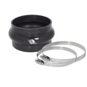 Magnum FORCE AFE-59-00016 Cold Air Intake System Spare Parts Kit (4 IN ID x 2-1/2 IN L) Straight Coupler w/ Hump - Black