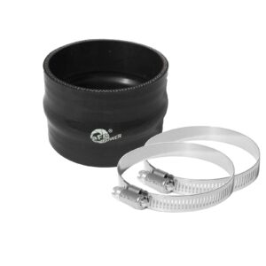 Magnum FORCE AFE-59-00017 Cold Air Intake System Spare Parts Kit (3 IN ID x 2-1/4 IN L) Straight Coupler w/ Hump - Black