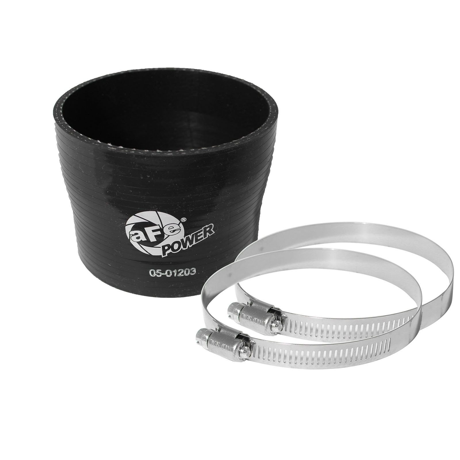 Magnum FORCE AFE-59-00019 Cold Air Intake System Spare Parts Kit (3-3/4 IN ID to 3-1/2 IN ID x 3 IN L) Straight Reducing Coupler - Black