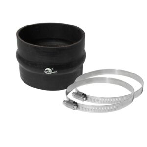 Magnum FORCE AFE-59-00020 Cold Air Intake System Spare Parts Kit (4-1/4 IN ID x 3 IN L) Straight Coupler w/ Hump - Black