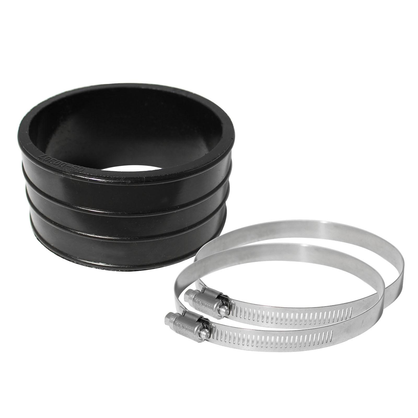 Magnum FORCE AFE-59-00026 Cold Air Intake System Spare Parts Kit (3-1/2 IN ID x 2 IN L) Straight Coupler - Black