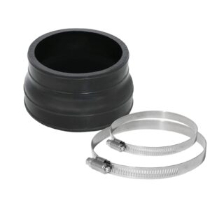 Magnum FORCE AFE-59-00029 Cold Air Intake System Spare Parts Kit (3-7/8 IN ID to 3-1/2 IN ID x 2-1/4 IN L) Staight Reducing Coupler - Black