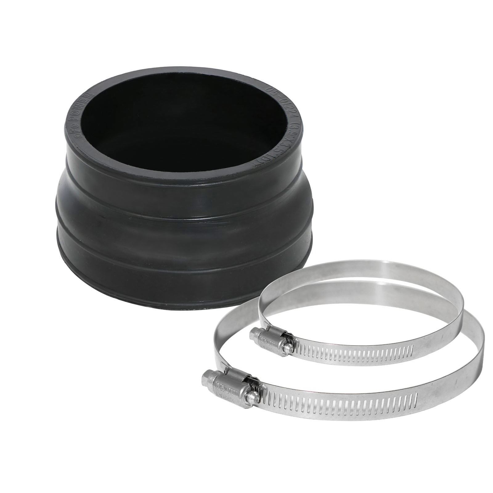 Magnum FORCE AFE-59-00029 Cold Air Intake System Spare Parts Kit (3-7/8 IN ID to 3-1/2 IN ID x 2-1/4 IN L) Staight Reducing Coupler - Black