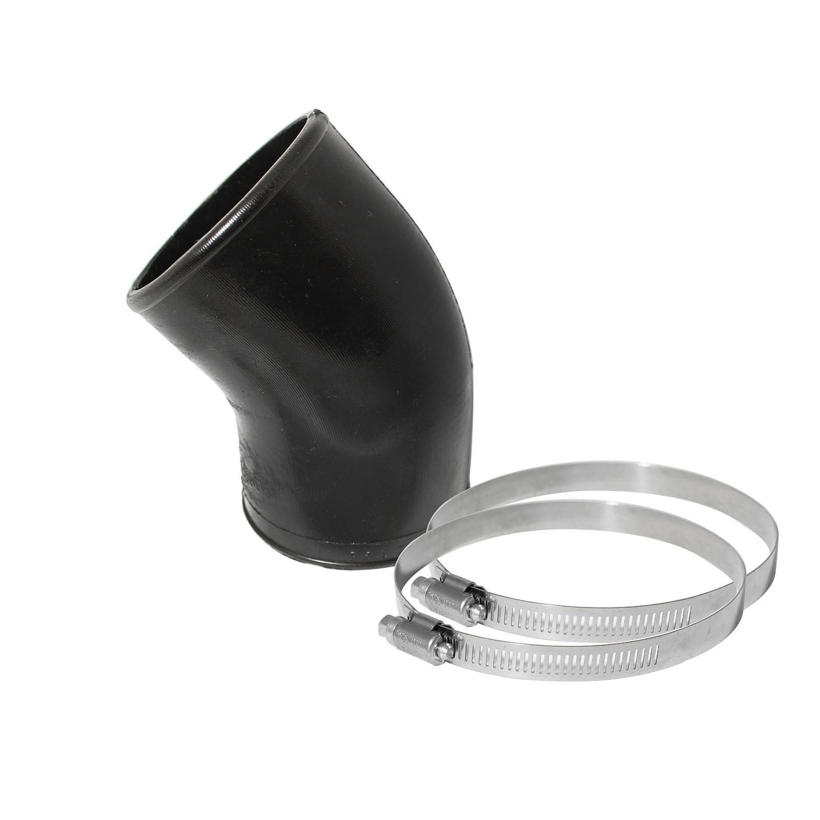 Magnum FORCE AFE-59-00032 Cold Air Intake System Spare Parts Kit (3 IN ID to 2-3/4 IN ID x 45 Deg.) Elbow Reducing Coupler - Black