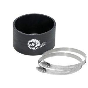 Magnum FORCE AFE-59-00035 Cold Air Intake System Spare Parts Kit (3-1/2 IN ID x 2 IN L) Straight Coupler - Black