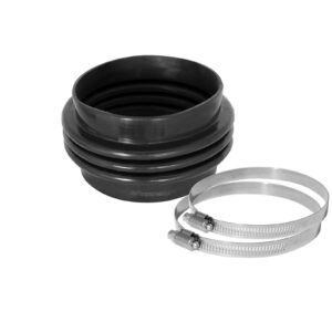 Magnum FORCE AFE-59-00039 Cold Air Intake System Spare Parts Kit (5 IN ID x 3 IN L) Straight Coupler w/ Hump - Black