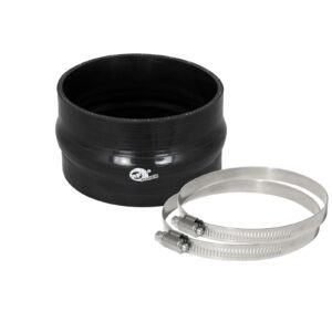 Magnum FORCE AFE-59-00040 Cold Air Intake System Spare Parts Kit (4-3/4 IN ID x 3 IN L) Straight Coupler w/ Hump - Black