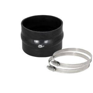 Magnum FORCE AFE-59-00041 Cold Air Intake System Spare Parts Kit (4 IN ID x 3 IN L) Straight Coupler w/ Hump - Black