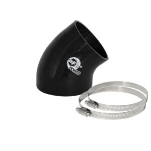 Magnum FORCE AFE-59-00047 Cold Air Intake System Spare Parts Kit (4 IN ID to 3-1/2 IN ID x 40-Deg.) Elbow Reducing Coupler - Black