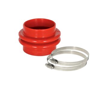 Magnum FORCE AFE-59-00049 Cold Air Intake System Spare Parts Kit (3-1/8 IN ID to 3 IN ID x 2-3/4 IN L) Straight Reducing Coupler - Red