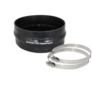 Magnum FORCE AFE-59-00053 Cold Air Intake System Spare Parts Kit (6-1/4 IN ID x 2-3/4 IN L) Straight Coupler w/ Hump - Black