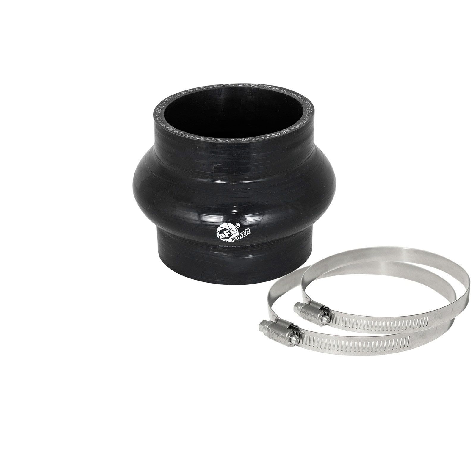 Magnum FORCE AFE-59-00054 Cold Air Intake System Spare Parts Kit (2-3/4 IN ID x 3 IN L) Straight Coupler w/ Hump - Black