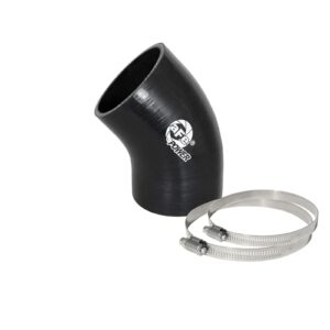 Magnum FORCE AFE-59-00055 Cold Air Intake System Spare Parts Kit (3 IN ID x 6 IN L x 45-Deg.) Elbow Coupler - Black