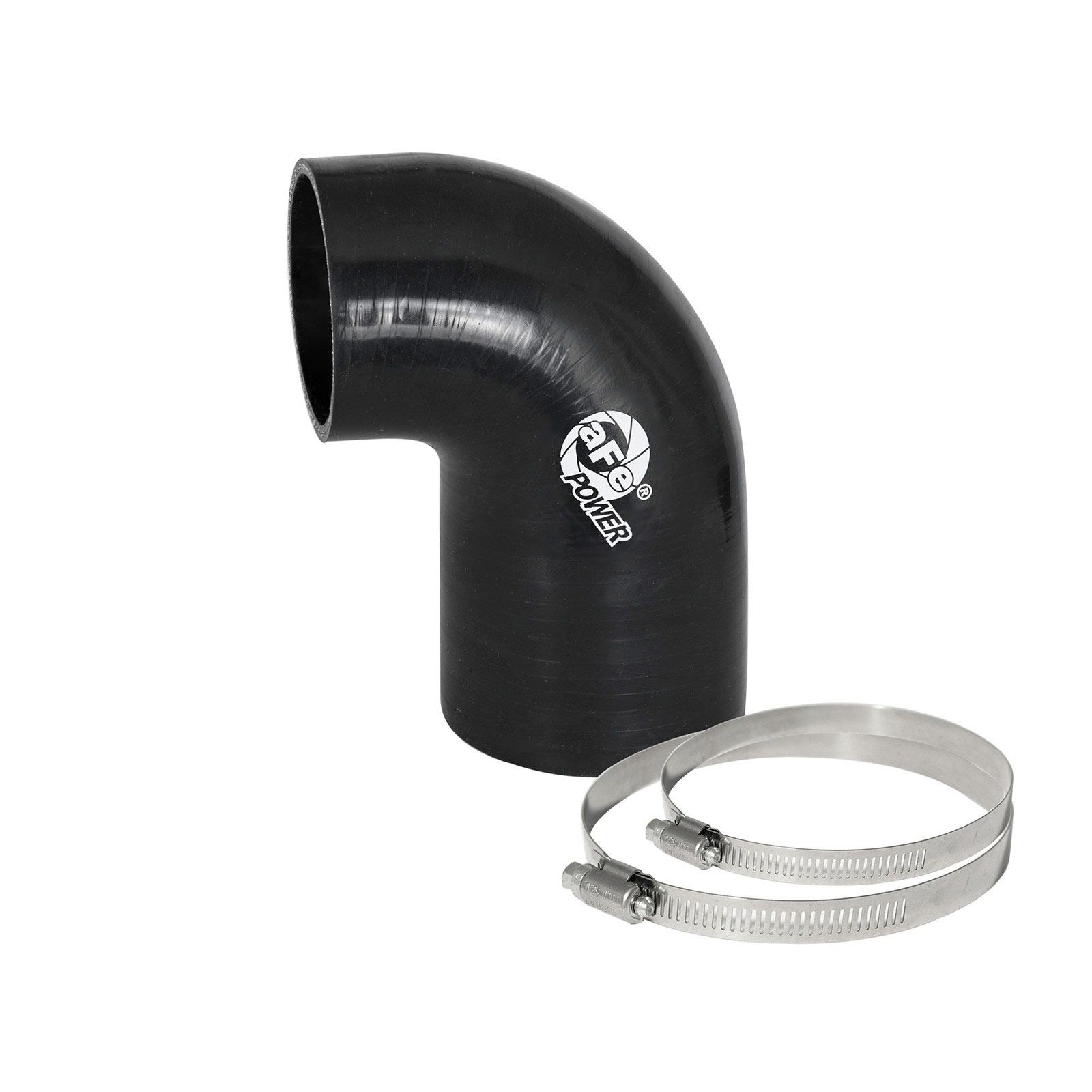 Magnum FORCE AFE-59-00058 Cold Air Intake System Spare Parts Kit (3 IN ID to 2-1/2 IN ID x 90 Deg.) Elbow Reducing Coupler - Black
