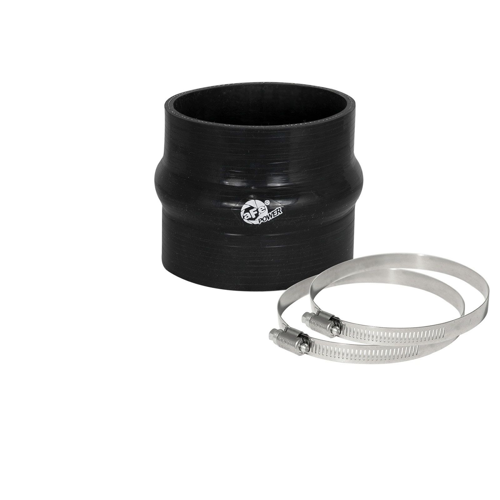 Magnum FORCE AFE-59-00066 Cold Air Intake System Spare Parts Kit (3-1/4 IN ID to 3-1/8 IN ID x 3 IN L) Straight Reducing Coupler w/ Hump - Black