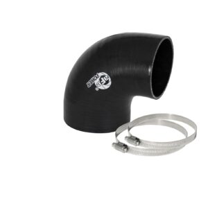 Magnum FORCE AFE-59-00068 Cold Air Intake System Spare Parts Kit (3-1/2 IN to 3 IN ID x 90 Deg.) Elbow Reducing Coupler - Black