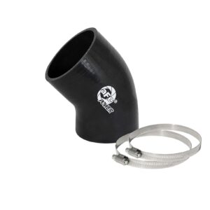 Magnum FORCE AFE-59-00075 Cold Air Intake System Spare Parts Kit (3 IN ID to 3-1/4 IN ID x 45 Deg.) Elbow Reducing Coupler - Black