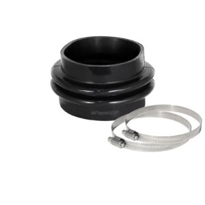 Magnum FORCE AFE-59-00080 Cold Air Intake System Spare Parts Kit (4-1/4 IN ID x 3-1/2 IN L) Straight Bellow-Coupler - Black