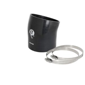 Magnum FORCE AFE-59-00082 Cold Air Intake System Spare Parts Kit (4-1/4 IN ID to 3-7/8 IN ID x 17 Deg.) Elbow Reducing Coupler - Black