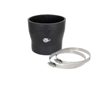 Magnum FORCE AFE-59-00083 Cold Air Intake System Spare Parts Kit (4 IN ID to 3-1/2 IN ID x 3-1/2 IN L) Straight Reducing Coupler - Black