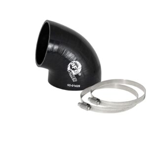 Magnum FORCE AFE-59-00088 Cold Air Intake System Spare Parts Kit (3-1/2 IN ID to 3 IN ID x 75 Deg.) Elbow Reducing Coupler - Black