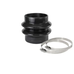 Magnum FORCE AFE-59-00095 Cold Air Intake System Spare Parts Kit (3-1/8 IN ID to 3 IN ID x 3-1/2 IN L) Straight Reducing Coupler - Black