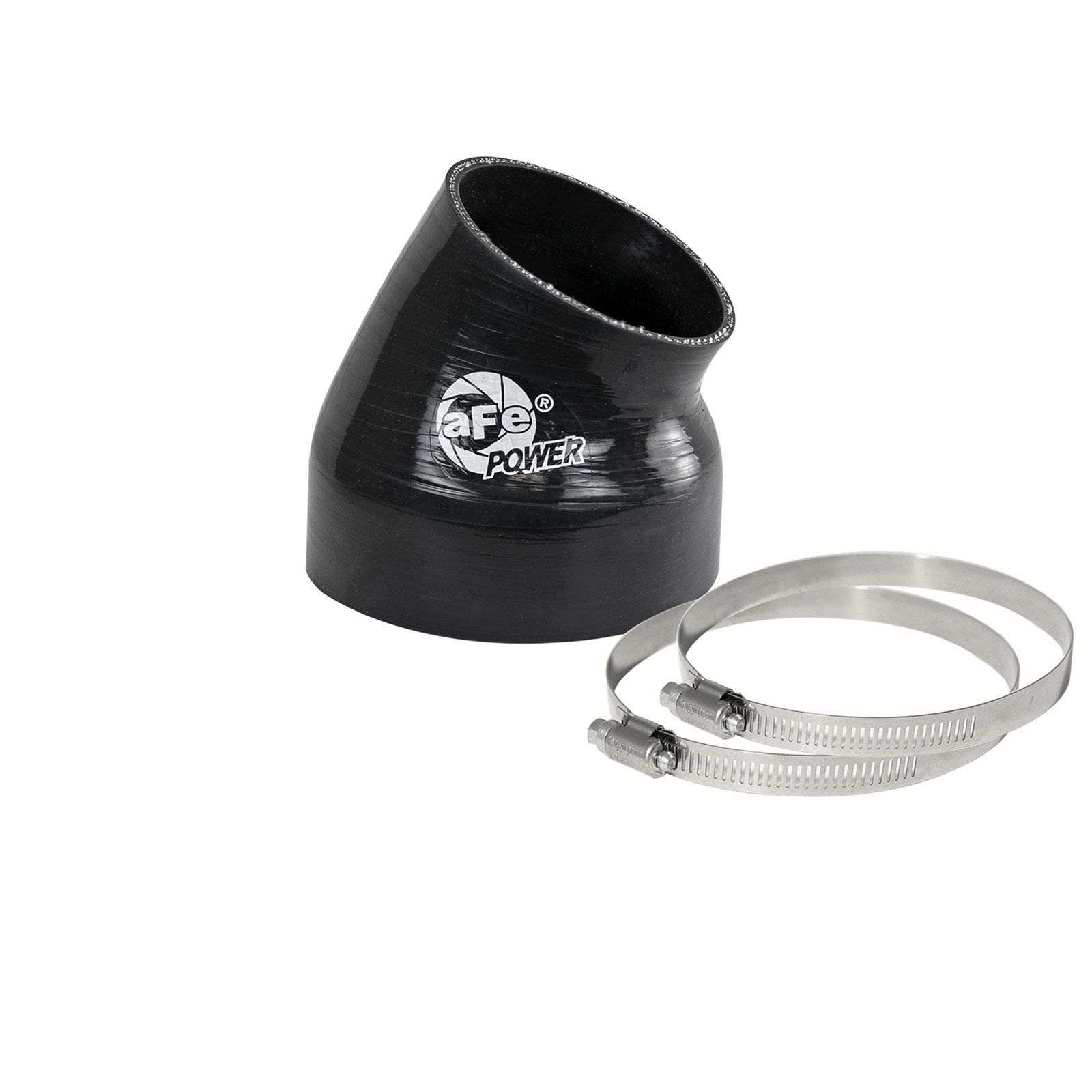 Magnum FORCE AFE-59-00097 Cold Air Intake System Spare Parts Kit (4 IN ID x 30 Deg.) Elbow Coupler - Black