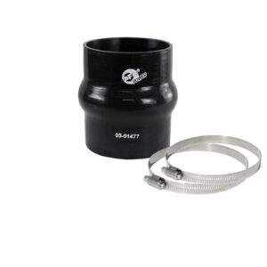 Magnum FORCE AFE-59-00098 Cold Air Intake System Spare Parts Kit (3-1/8 IN ID x 4 IN L) Straight Coupler w/ Hump - Black