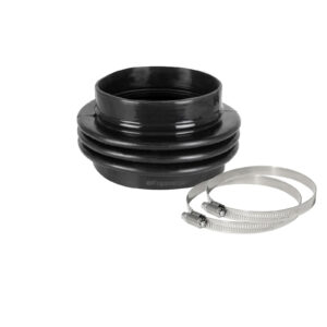 Magnum FORCE AFE-59-00112 Cold Air Intake System Spare Parts Kit (5 IN ID to 4-1/2 IN ID x 3-1/4 IN L) Straight Reducing Bellow-Coupler - Black