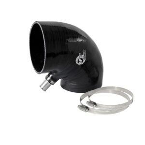 Magnum FORCE AFE-59-00113 Cold Air Intake System Spare Parts Kit (4 IN ID to 4-1/4 IN ID x 90 Deg.) Elbow Reducing Coupler - Black