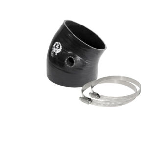 Magnum FORCE AFE-59-00115 Cold Air Intake System Spare Parts Kit (4-3/8 IN ID to 3-3/4 IN ID x 30 Deg.) Elbow Reducing Coupler - Black