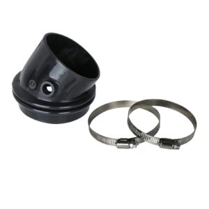 Magnum FORCE AFE-59-00123 Cold Air Intake System Spare Parts Kit (4-3/8 IN ID to 3-7/8 IN x 30 Deg.) Elbow Reducing Coupler - Black