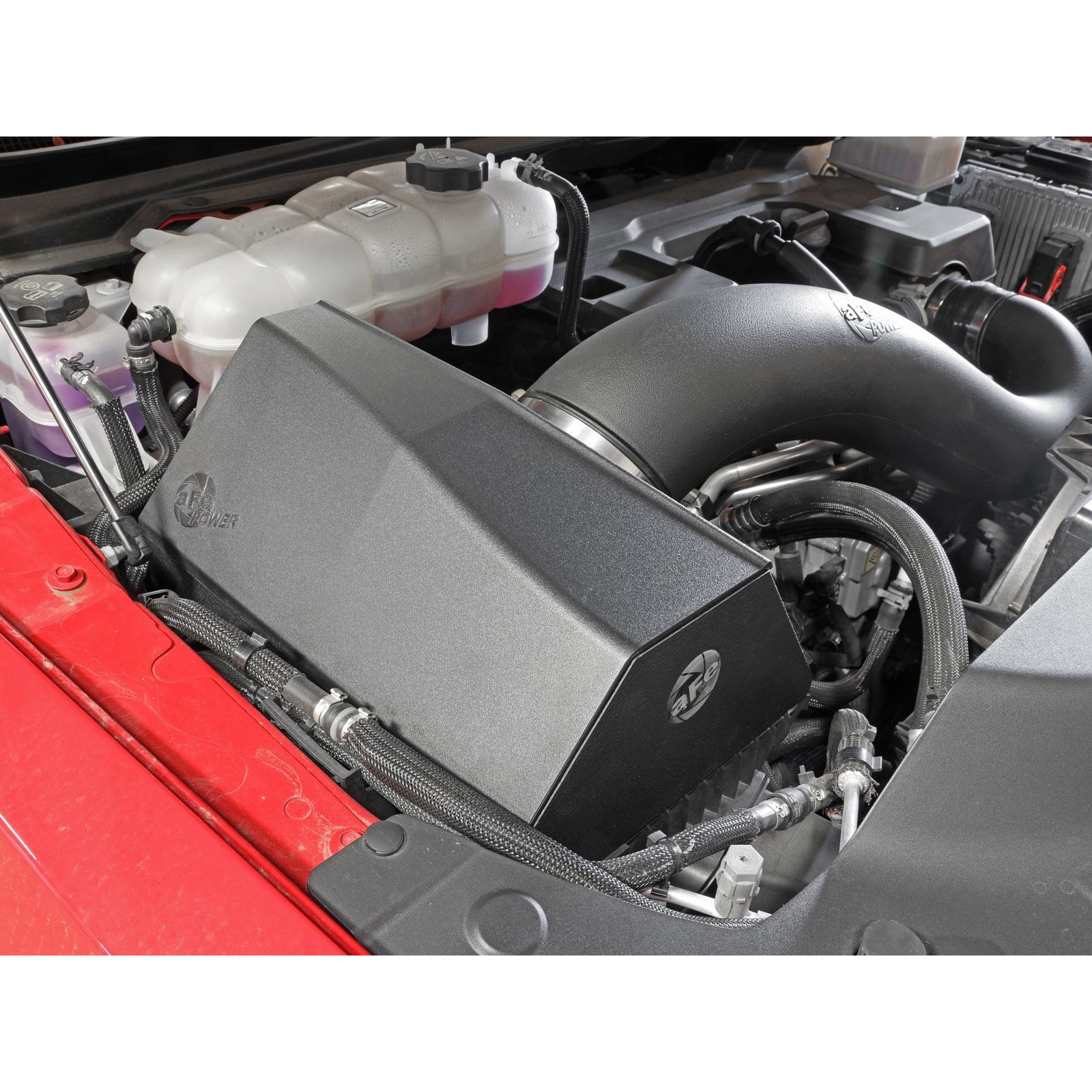 Magnum FORCE AFE-54-13020C Stage-2 Cold Air Intake Cover Black for aFe POWER Intakes - Image 2