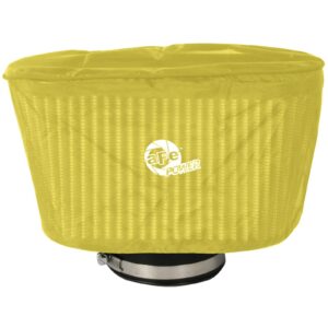 aFe Power AFE-28-10121 Magnum SHIELD Pre-Filter For use with skus 21-90025 / 24-90025 - Yellow