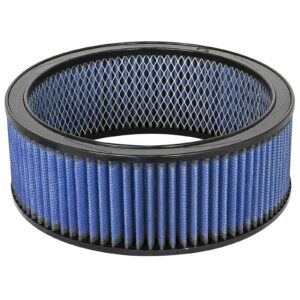 aFe Power AFE-18-11103 Magnum FLOW Round Racing Air Filter w/ Pro 5R Media 11 IN OD x 9-1/4 IN ID x 4 IN H w/ Expanded Metal