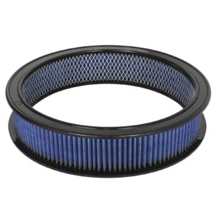 aFe Power AFE-18-11601 Magnum FLOW Round Racing Air Filter w/ Pro 5R Media 16 IN OD x 14-1/2 IN ID x 3 IN H w/ Expanded Metal