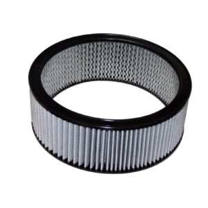 aFe Power AFE-18-11423 Magnum FLOW Round Racing Air Filter w/ Pro DRY S Media 14 IN OD x 12 IN ID x 3 IN H w/ Expanded Metal