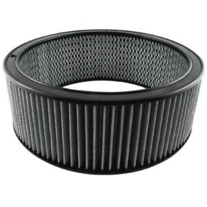 aFe Power AFE-18-11426 Magnum FLOW Round Racing Air Filter w/ Pro DRY S Media 14 IN OD x 12 IN ID x 5 IN H w/ Expanded Metal