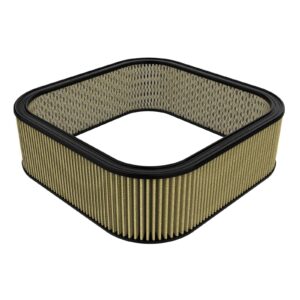 aFe Power AFE-18-87004 Magnum FLOW Universal Square Racing Filter w/ Pro GUARD 7 Media 20.6 IN L x 20.6 IN W x 6.50 IN H w/ Expanded Metal