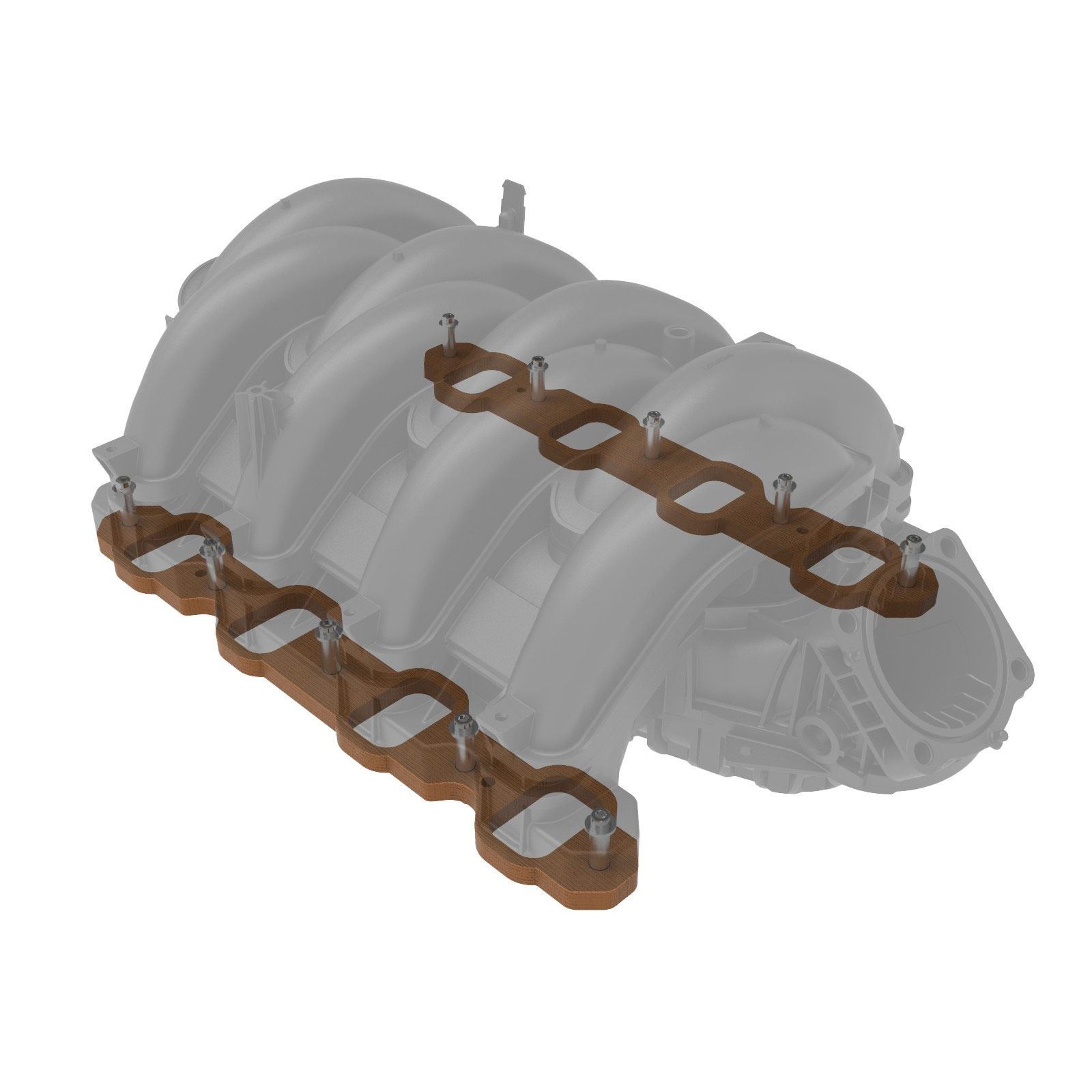 aFe Power AFE-46-33024 Silver Bullet Intake Manifold Spacer Kit Ford F-250/F-350 20-22 V8-7.3L