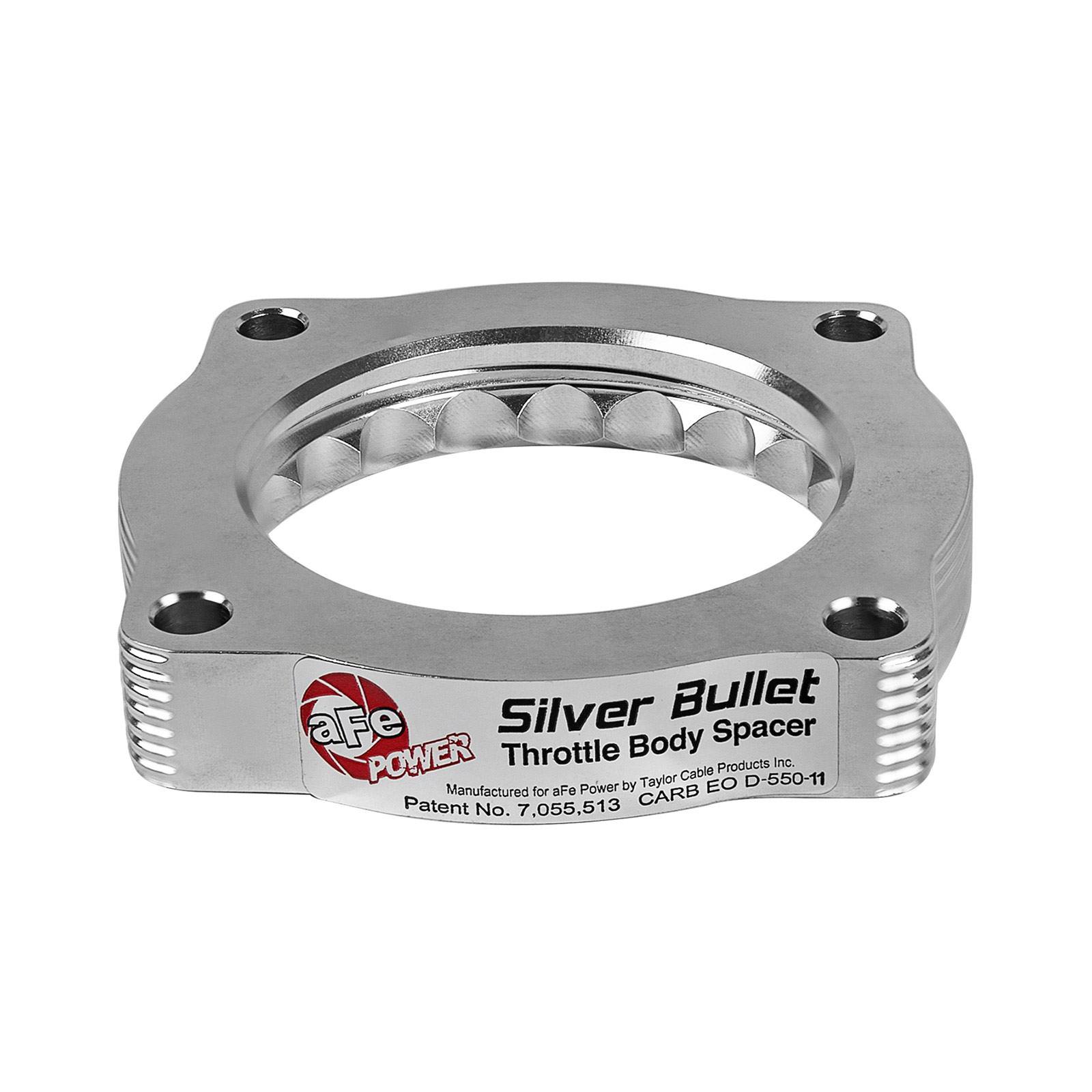 aFe Power AFE-46-31002 Silver Bullet Throttle Body Spacer Kit BMW 135i (E82/88) 08-10 / 335i (E90/92/93) 07-10 / 535i (E60/61) 08-10 L6-3.0L (t) N54 - Image 3
