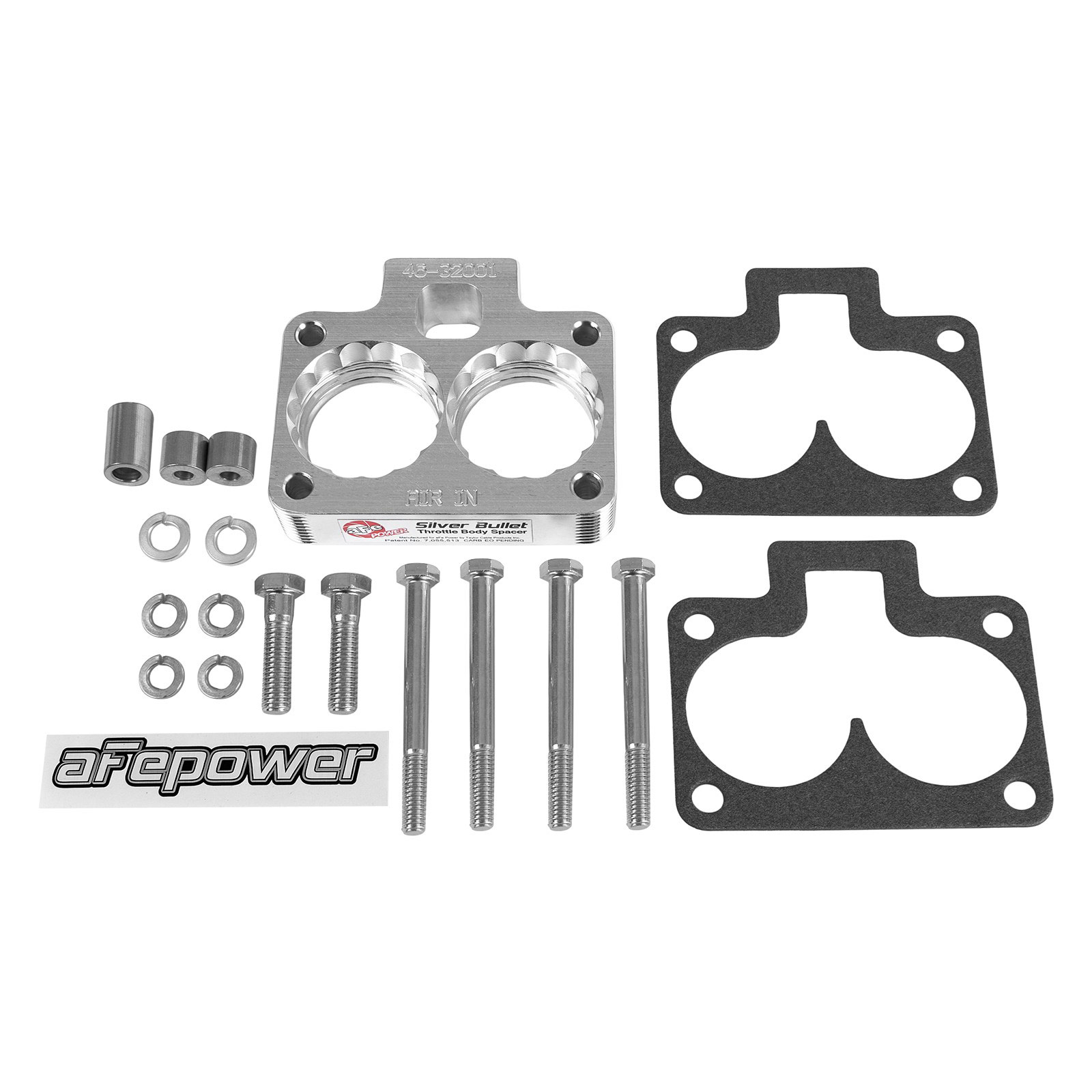 aFe Power AFE-46-32001 Silver Bullet Throttle Body Spacer Kit Dodge Trucks 94-01 V8-5.2L/5.9L - Image 5